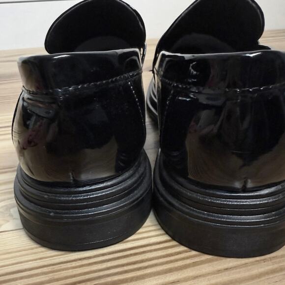 ZUAUOOT Patent Leather Tassel Loafers Non-Slip Formal Tuxedo Shoes, Size 9.5 - Picture 8 of 10